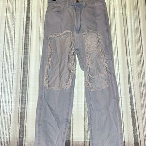 Light washed high wasted mom Jeans